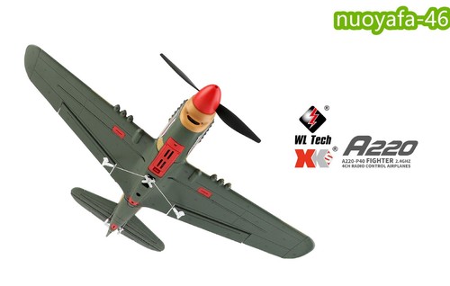 WLtoys WW2 P40 Fighter 2,4G RC Flugzeug 4CH 6 Achsen Kreisel Festflügel RTF Segelflugzeug Spielzeug - Bild 11 von 18