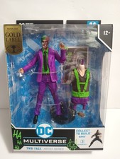 McFarlane DC Multiverse Two-Face Jokerized 7  Gold Label Bane New Sealed