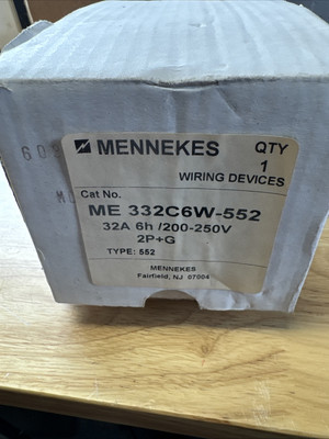 Mennekes ME 332C6W-552