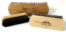 Lot Of x3 Vintage Esquire, Kiwi, Unbranded Shoe Brush