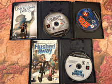 2 PS2 Game Bundle - Ratatouille & Frogger The Great Quest (CF)