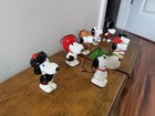 Vintage 1970s Peanuts Snoopy International Ceramic Ornaments Lot of 8 — photo 4