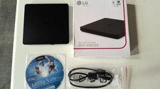 LG Ultra Slim Portable DVD Writer with M-DISC Support and Media Suite Software