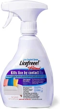 Licefreee Home Lice Control Spray 16 oz Non-Staining Furniture Mattress Use