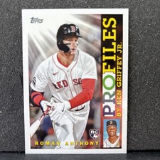 Roman Anthony Profiles 2026 Topps Series 1 TP-23 (RC)