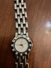 Orologio Donna In Inox Nichel Free Con Strass Come Nuovo Funziona Perfettamente