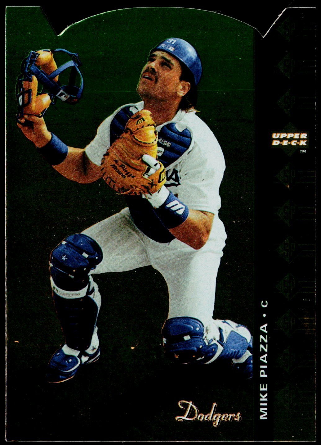 1994 SP #80 Mike Piazza Die Cut