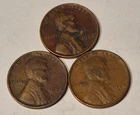 1938 P, D & S Lincoln Wheat Cent, Penny, Very good Condition