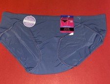 NEW MAIDENFORM SLATE BLUE BARELY THERE BIKINI PANTIES/ SIZE 8 /X Large / 13