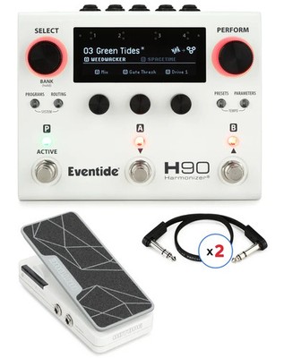 Eventide H90 Harmonizer Multi-effects Pedal with Expression Pedal Bundle
