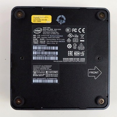 Intel NUC NUC7i3DNK i3-7100U 4GB DDR4 Mini Computer Needs SSD | eBay