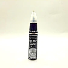   GENUINE TOYOTA LEXUS BLACK ONYX TOUCH-UP PAINT PEN CODE 202 OEM 00258-00202-21