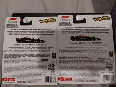 1) HOT WHEELS PREMIUM F 1 SERIES ORACLE RED BULL RACING