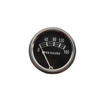 Betts Hd PG16349MS Pressure Gauge 0 160 PSI, 1/8 Npt Center Back Mounting Thread