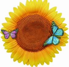 - Garden Décor - Sunflower Stepping Stone - Decorative Stone for Garden