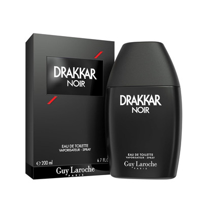 Guy Laroche Drakkar Noir Iconic Designer Fragrance - Intense & Powerful Eau De T