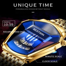 Men's luxury Supercar series Watch WristWatch Steel Diamond cutting Classic gift