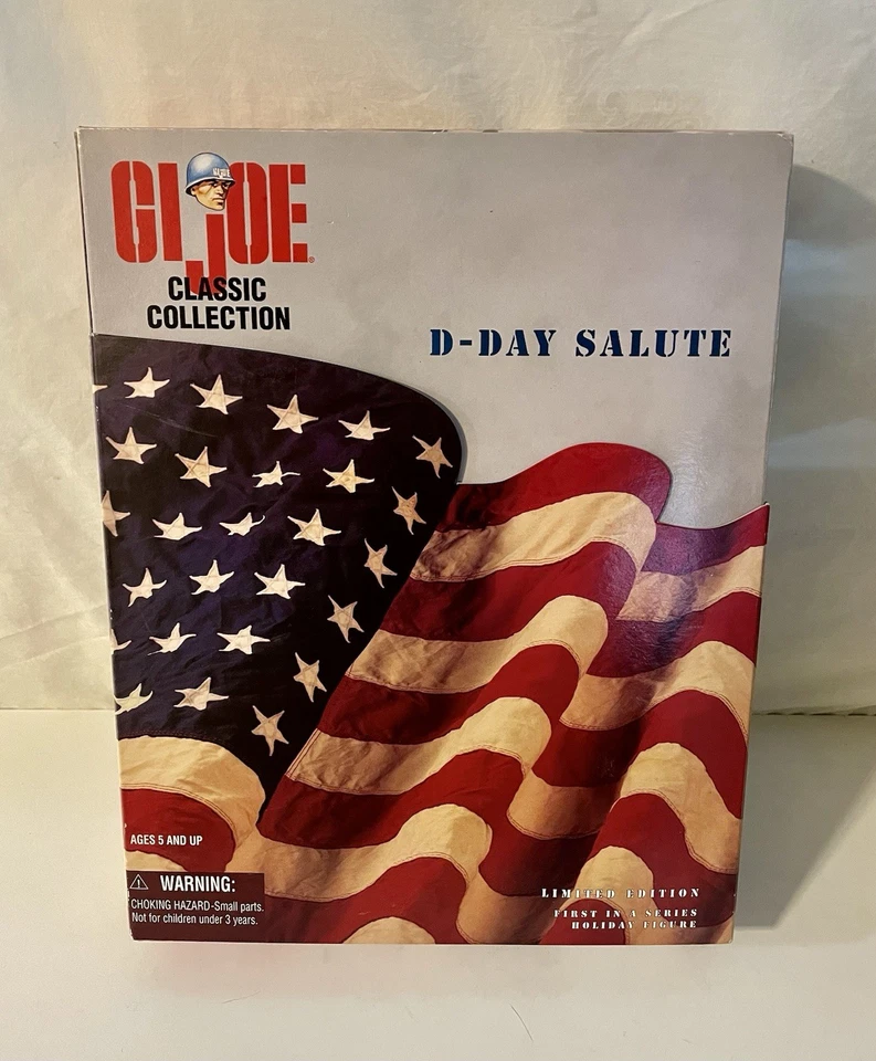 GI Joe Classic D-DAY SALUTE African-American Soldier 1/6 Limited Edition ‘97 New - Image 2 of 4