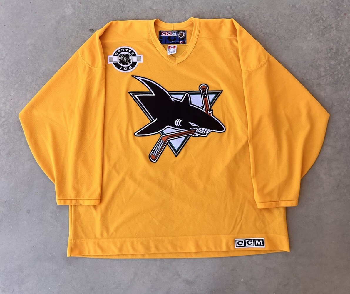 Nhl San Jose Sharks Orange Shirt CCM Shirts San Francisco Bulls