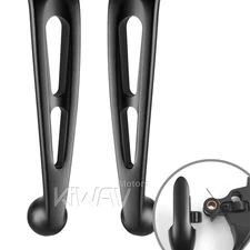 KiWAV black control levers 2-slot cut for HD 22-23 CVO Road Glide Limited