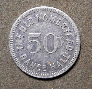 Reno NV: The Old Homestead Dance Hall, 50,  77 Riverside Place, Phone 2097. Alu