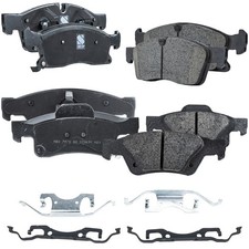 Front & Rear Brake Pads Set for Dodge Durango Jeep Grand Cherokee 2011-2016