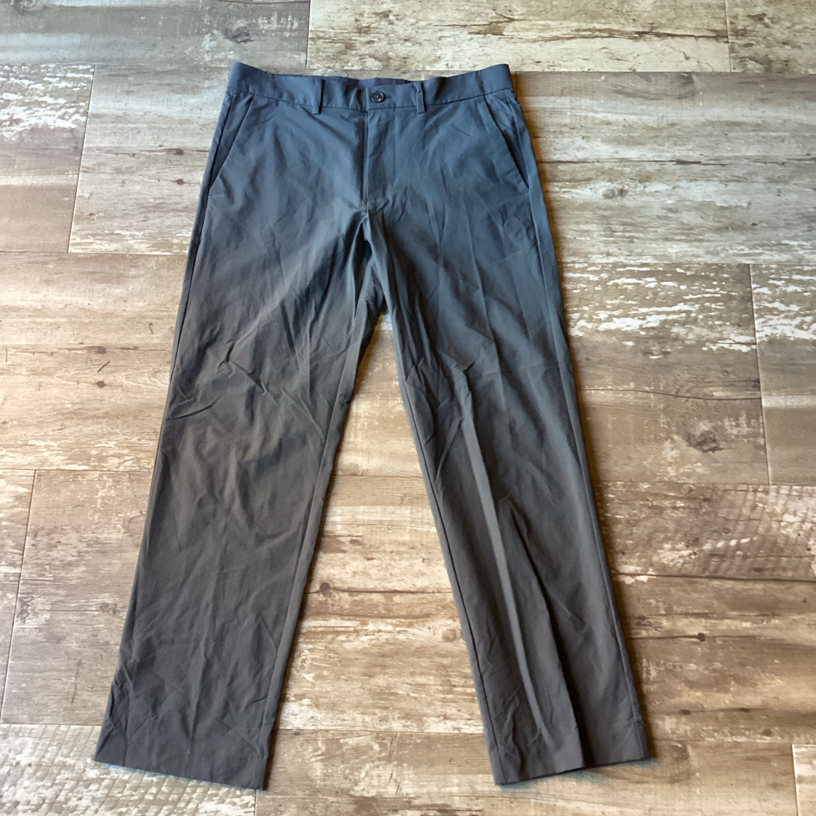 Gap Fit Pants Flat Front Performance Regular Fit … - image 1