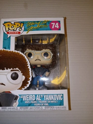 Funko Pop! Rocks: "Weird Al" Yankovic Funko Vinyl New in original box unopened