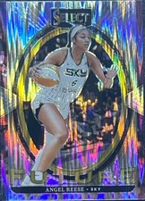 Angel Reese 2025 Panini Select WNBA Future Silver Flash Prizm #22 Chicago Sky