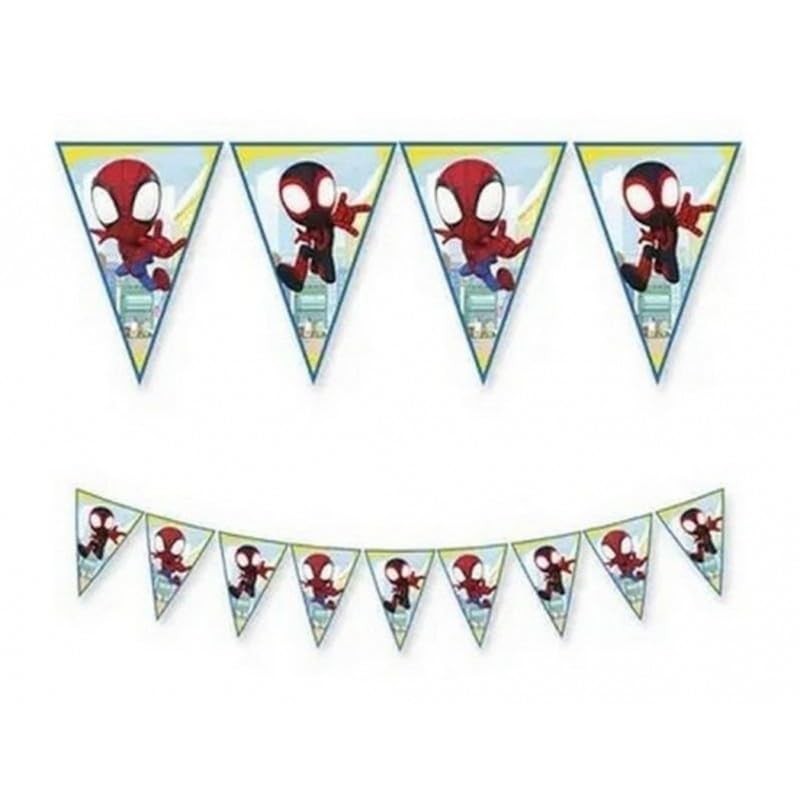 Procos Spidey And His Amazing Friends Paper Party Flag Banner 4690₽