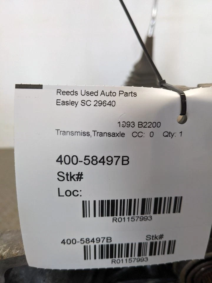 Transmisión manual 5 velocidades compatible con 87-93 MAZDA B-2200 1157993 Foto 2 de 4