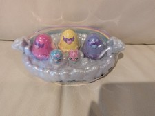 Hatchimals Alive SPRING BASKET 6 Mini Figures Eggs Panier Pack NEW SEALED 