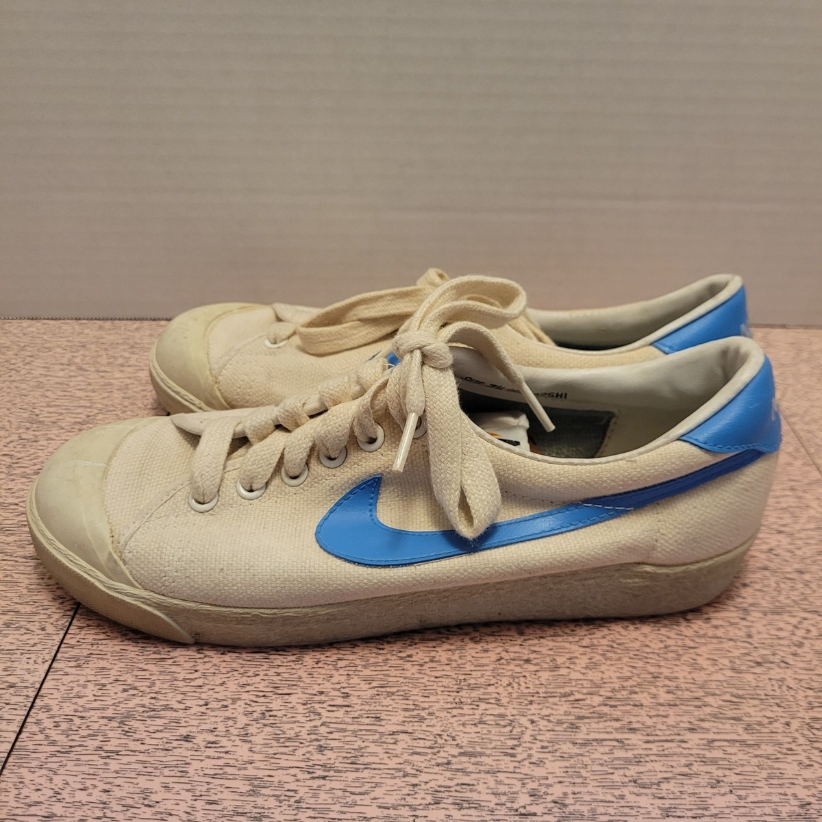 Vtg 1970s 80s Nike All Court Shoes 7.5 Rep. Of Korea White Vtg 1970s 80s Nike All Court Shoes 7.5 Rep. Of Korea White
