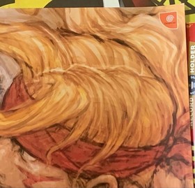 Capcom Street Fighter III 2nd Impact DC Poster NTSC Dreamcast Used JP