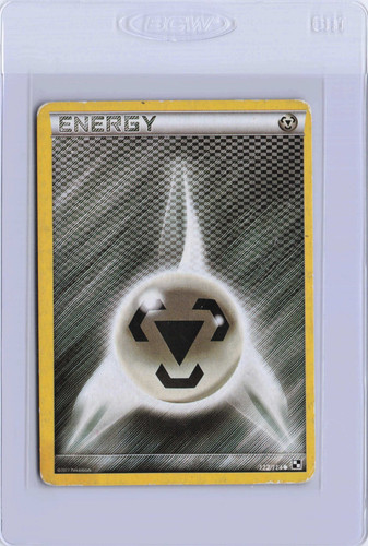 2011 Pokemon, Black & White Base, #112/114 Metal Energy, Common