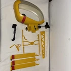 GI Joe Adventure Team Yellow Helicopter Parts & Pieces VTG 1970s Lot