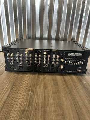 Samson S63 6-Channel Mixer Amplifier *tested and working*