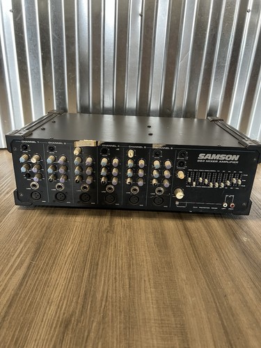 Samson S63 6-Channel Mixer Amplifier *tested and working*