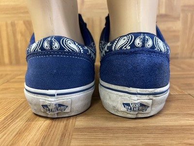 Size 11 - VANS Style 36 Bandana - True Blue SkateBoarding Shoes