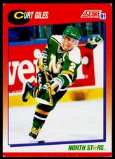 1991-92 Score Canadian Bilingual #137 Curt Giles