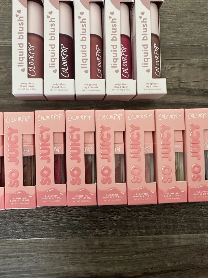 Colourpop Set - Aceite Labial So Juicy y Bálsamo Brillo + Rubores Líquidos: ¡NUEVO! Foto 2 de 4