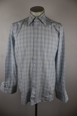 JOOP! MENS SHIRT SIZE 40 15.75 MAN CASUAL VINTAGE SHIRT COTTON SWITZERLAND