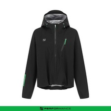 Genuine Malbon Golf 3L Waterproof Performance Jacket BLACK WOMAN 