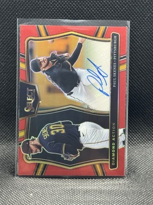 Paul Skenes 2025 Select Diamond Action Red Prizm Auto /99 SP