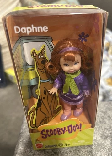 Vintage Barbie Kelly Scooby Doo Daphne Doll 4” NIB