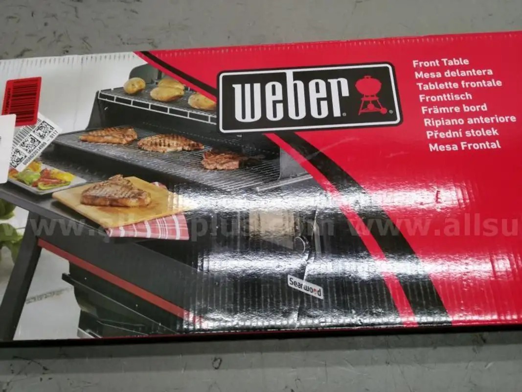 Weber SEARWOOD 600 XL Front Table 36" &ndash; Steel Front Shelf