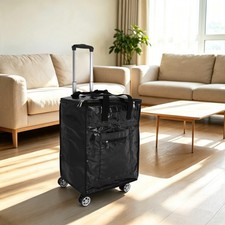 Expandable Insulated Grocery Cart, Multi-functional Shopping Cart with Wheels