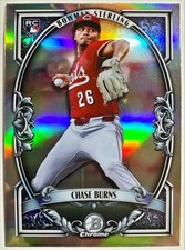 2026 Bowman CHASE BURNS Bowman Sterling Insert Rookie Card #BST-10 Reds