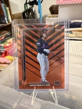 2025 Topps Update Francisco Lindor 2-For-1 Swing #US290 Holiday Foil