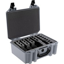 Pelican Vault V300 Universal 5-Pistol Case with Custom Foam, Gray